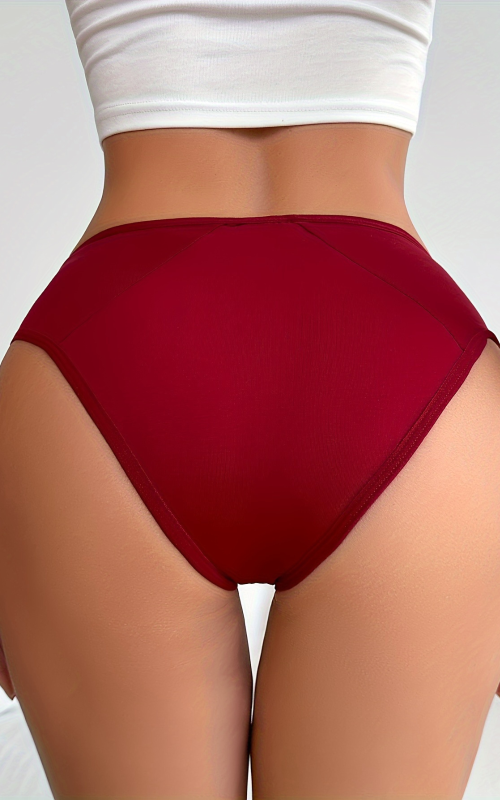 Culotte menstruelle rouge gorge