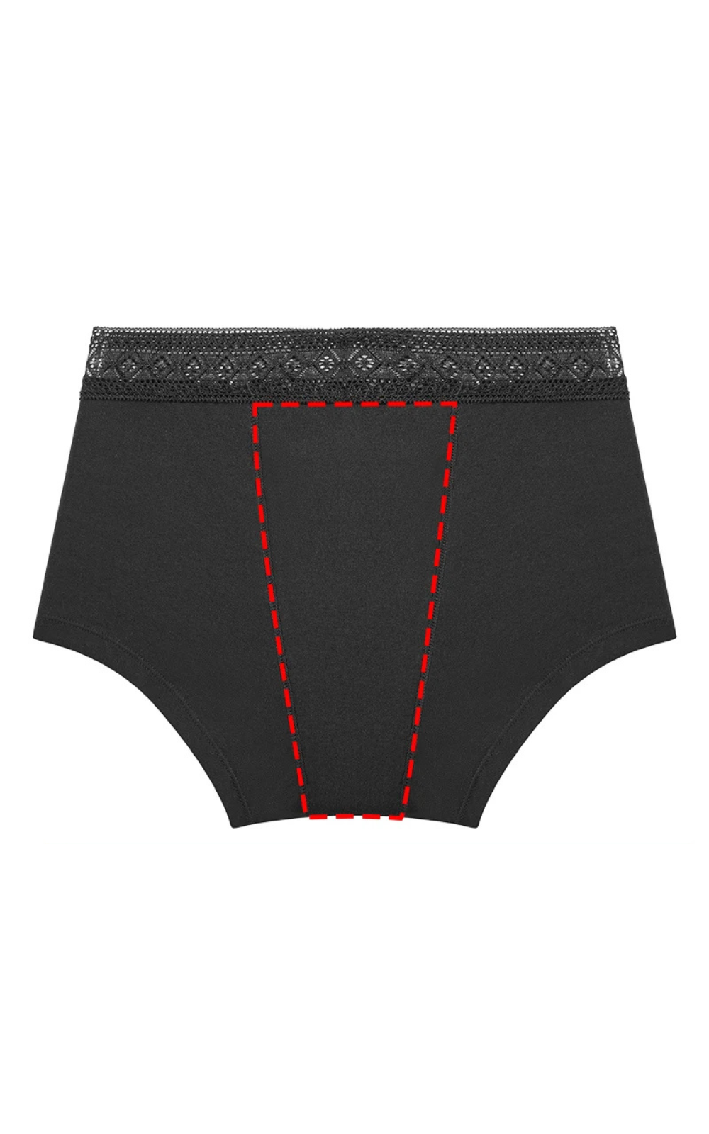 Culotte menstruelle boxer gros flux 3 pièces