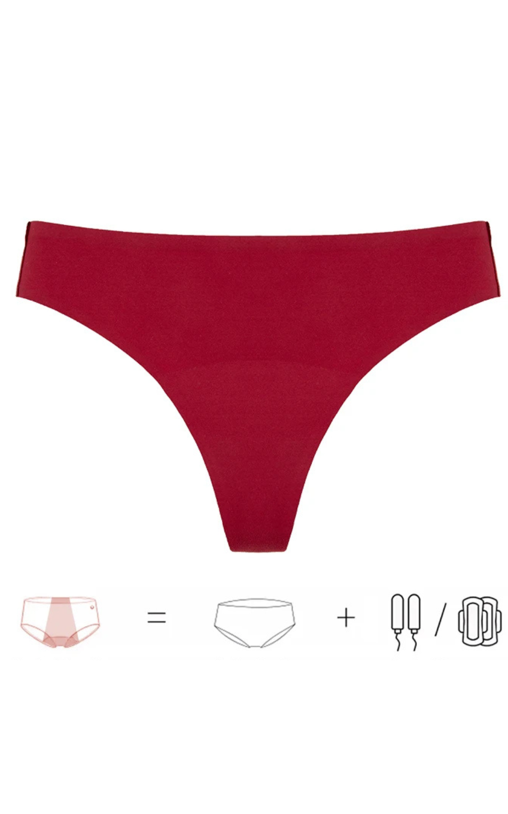 Culotte menstruelle invisible