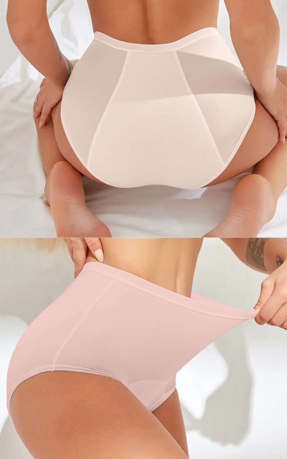 Culotte menstruelle pour fuite urinaire