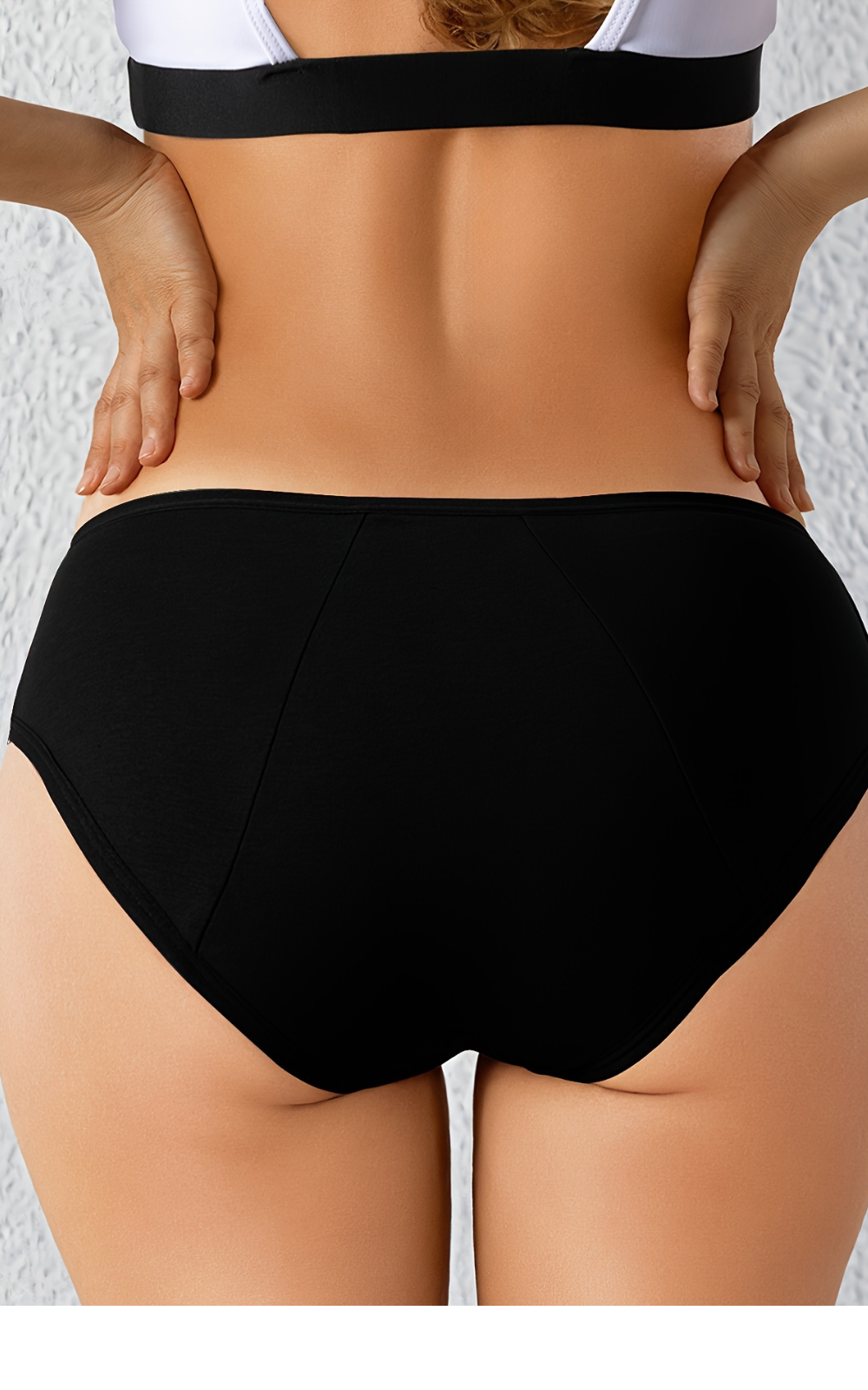 Top culotte menstruelle lot de 2 pièces